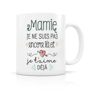 LET83700 Mug porcelaine : Annonce Mamie