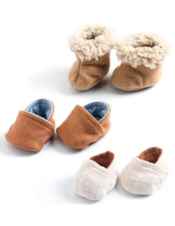 LET83700 3 paires de chaussons Poméa