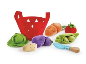 LET83700 Panier de légumes en feutrine