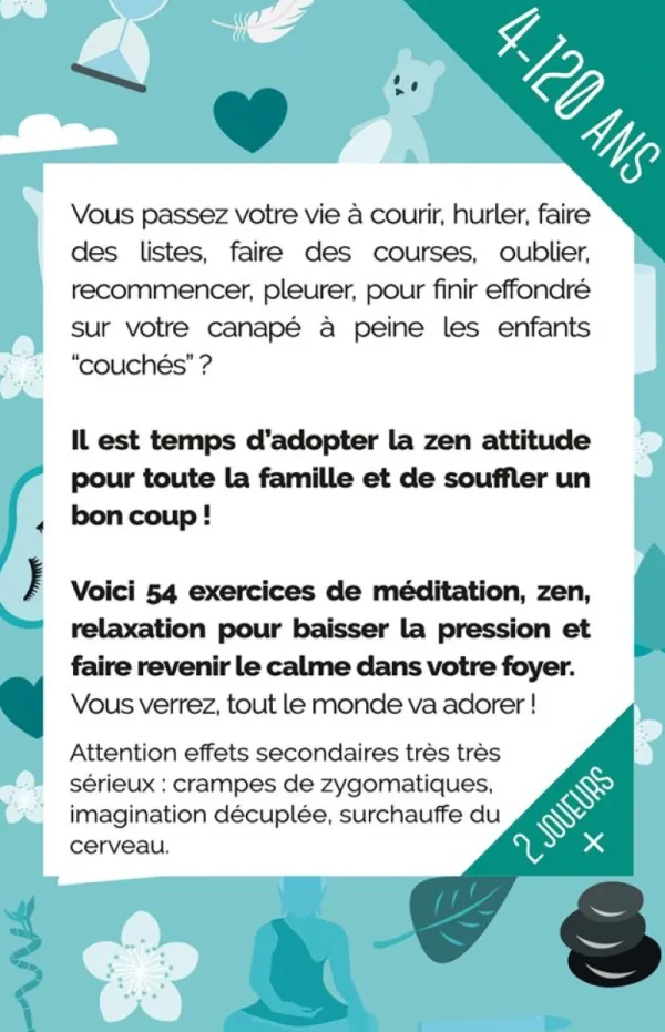 Enfant LET83700 Parent épuisé : Kit de survie Zen