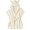 LET83700 Peignoir bébé bambou et gaze de coton lait 0/2 ans