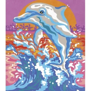 LeT Les enfants Terribles Peinture au Numéro Dauphins
