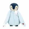 LeT Les enfants Terribles Peluche a bisous manchot bleu