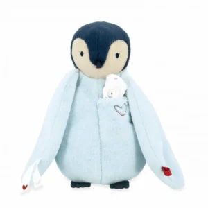 LeT Les enfants Terribles Peluche a bisous manchot bleu