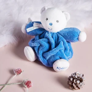 LeT Les enfants Terribles PELUCHE OURSON PATAPOUF BLEU OCÉAN - 20 CM - Kaloo