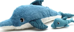 LET83700 Peluche Ptipotos - Tofoule le dauphin bleu
