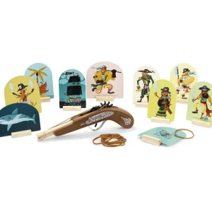 LET83700 Pistolet à élastiques pirates