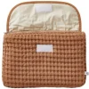 LET83700 Pochette Coton Gaufré Cassonade - BB&Co