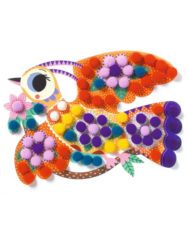 LET83700 Pompons - panachés - Djeco