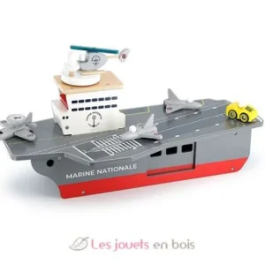 LeT Les enfants Terribles Porte-avion + accessoire - Marine Nationale - Vilac