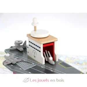 LeT Les enfants Terribles Porte-avion + accessoire - Marine Nationale - Vilac
