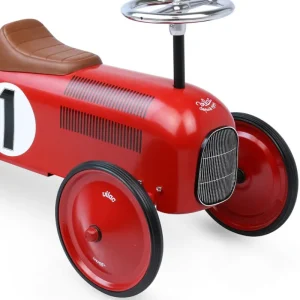 LET83700 Porteur Voiture Vintage - Rouge