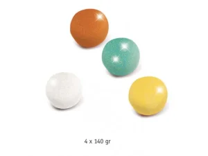 LeT Les enfants Terribles 4 pots de pâte à modeler - Pailletées