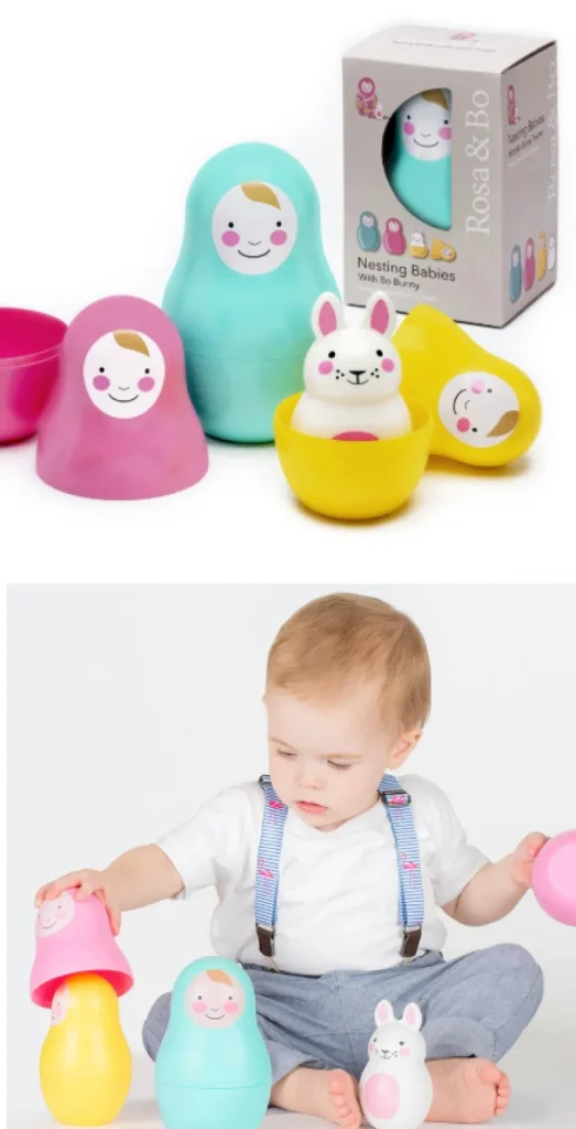 LET83700 Poupée russe made in baby