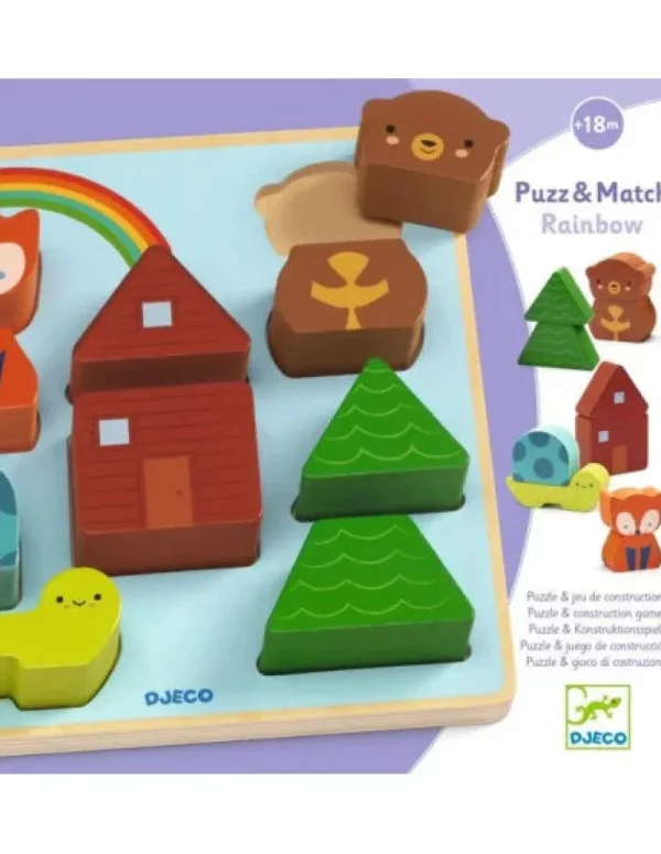 LeT Les enfants Terribles Puzz & Match Boom Rainbow