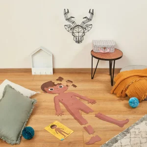 LeT Les enfants Terribles Puzzle éducatif géant - Le corps humain