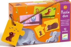 LeT Les enfants Terribles Puzzle duo - Maman et bébé - Djeco