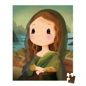 LeT Les enfants Terribles puzzle inspired by L.DA VINCI