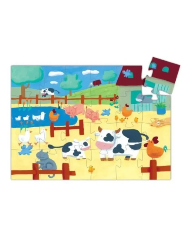 LeT Les enfants Terribles Puzzle Les vaches à la ferme