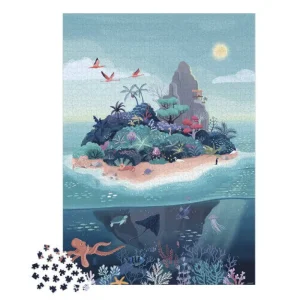 LeT Les enfants Terribles Puzzle L'Ile Mystérieuse -2000 Pièces