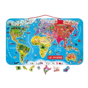 LeT Les enfants Terribles Puzzle magnétique Monde