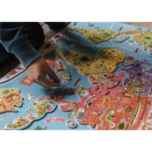 LeT Les enfants Terribles Puzzle magnétique Monde