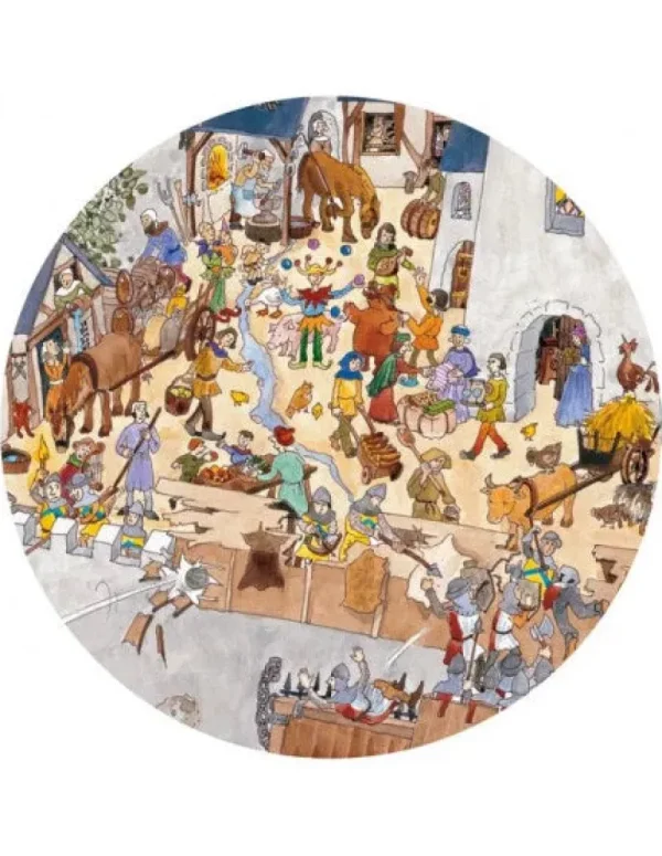 LeT Les enfants Terribles Puzzle observation - Le château fort 100pcs