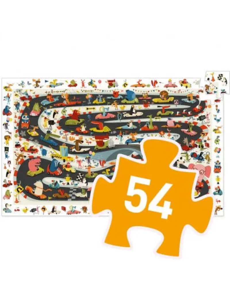 puzzle_observation__rally_4.webp LeT Les enfants Terribles Puzzle observation - Rallye automobile 54pcs