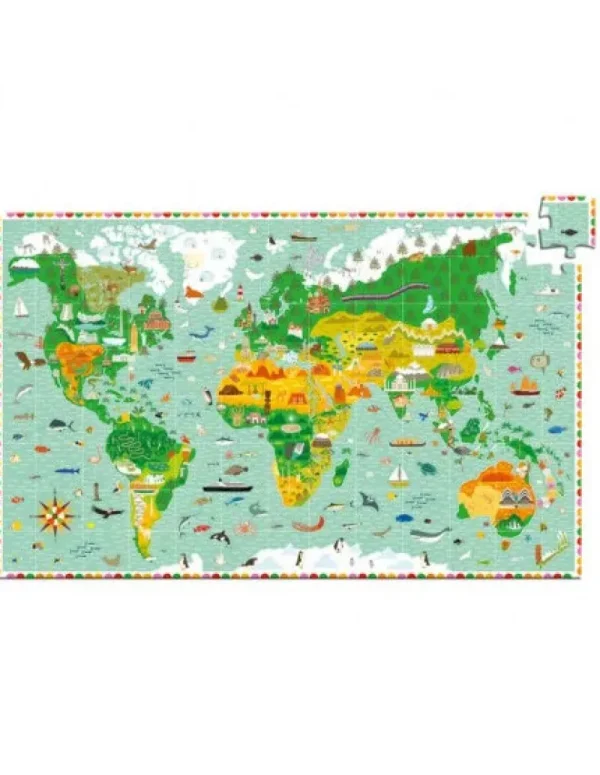LeT Les enfants Terribles Puzzle observation - Tour du monde 200pcs