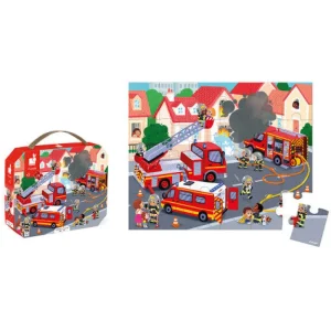 LeT Les enfants Terribles Puzzle Pompiers- 24 pcs