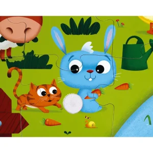 LeT Les enfants Terribles Puzzle Tactile - La ferme - 20 pcs