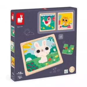 LeT Les enfants Terribles Puzzle Trio - Janod