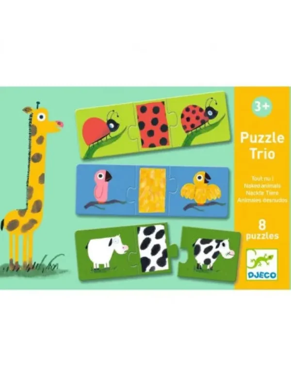 LeT Les enfants Terribles Puzzle Trio - Trio Tout Nu !