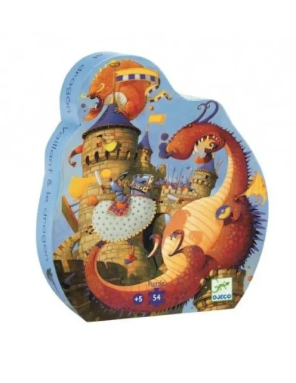LeT Les enfants Terribles Puzzle Vaillant et le Dragon - Djeco