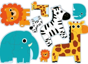 LeT Les enfants Terribles Puzzle évolutif - Dans la jungle