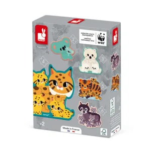 LeT Les enfants Terribles 5 puzzles évolutifs Animaux