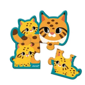 LeT Les enfants Terribles 5 puzzles évolutifs Animaux