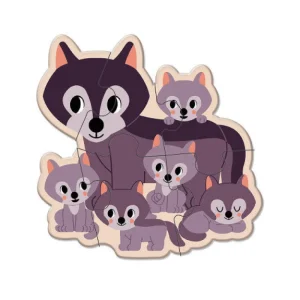 LeT Les enfants Terribles 5 puzzles évolutifs Animaux