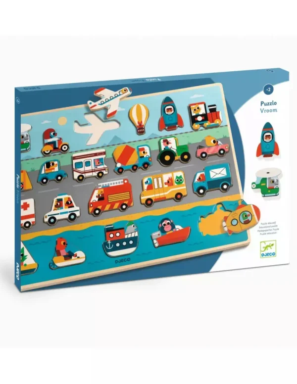 LeT Les enfants Terribles Puzzlo vroom - djeco
