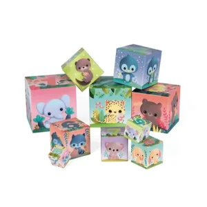 LeT Les enfants Terribles Pyramide carrée -"Les animaux tout mignons"