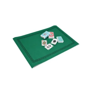 LET83700 "TAPIS DE JEU" -  feutre vert - 40x60 cm