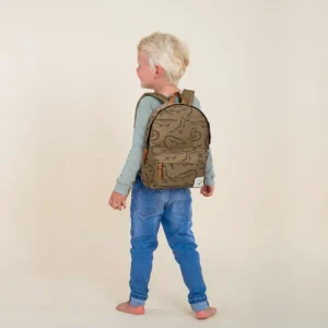 LET83700 Sac à dos enfant - Crocodiles kaki -  BB&Co