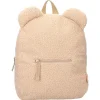 LET83700 Sac à dos enfant - ourson bouclette beige -  BB&Co