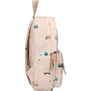 LET83700 Sac à dos enfant Sweet Cuddles - Voitures beige - BB&Co