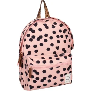 LET83700 Sac à dos Lucky Me - Rose à pois