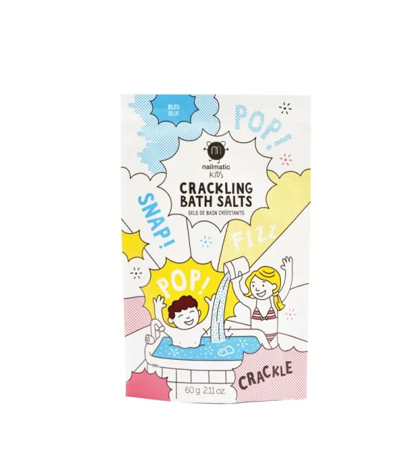 LET83700 Sels de bain crépitants bleus