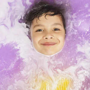 LET83700 Sels de bain moussant Violet