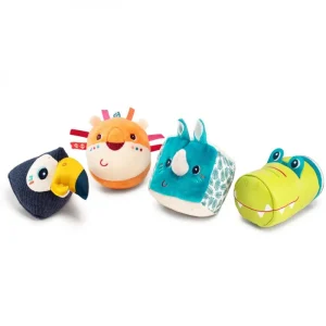 LET83700 Set de 4 formes Jungle