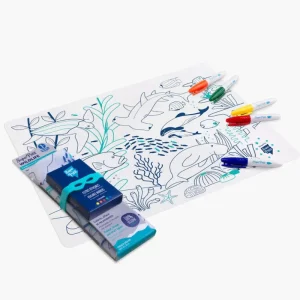 LET83700 Set en silicone à colorier - Barrière de Corail - SuperPetit
