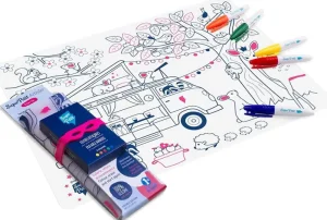 LET83700 Set en silicone Dream Van à colorier